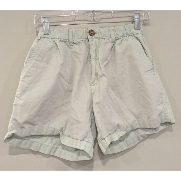 chubbies Pants - Chubbies Mint Green 100% Cotton Chino Shorts Size Small